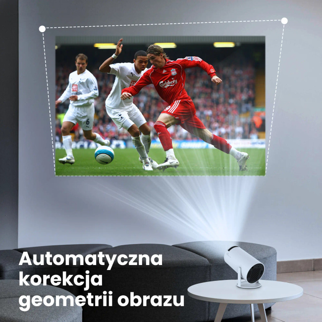 Extralink Smart Life Smart Projector ESP-300 | Projektor | 200 ANSI, 720p, Android 11