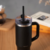 Bodum Kubek Termiczny Ze Słomką I Uchwytem Travel Mug 1.2L Black