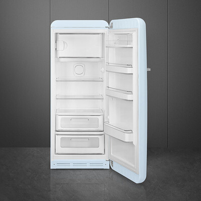 Smeg - Chłodziarko-zamrażarka FAB28RPB6 50'S RETRO STYLE - pastelowy błękit