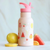 Kubek termiczny ze słomką dla dzieci Ice-cream 350 ml - A Little Lovely Company