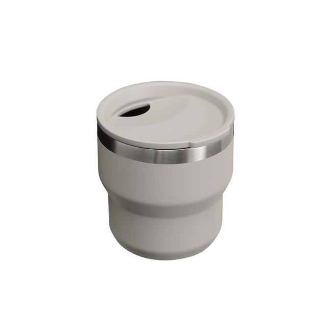 Kubek termiczny Stanley Stay Hot Stacking Cup 0,29 l, jasnoszary Ash