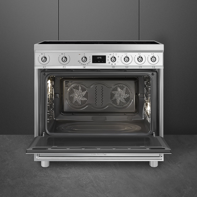 Smeg - Kuchnia Wolnostojąca Symfonia C9Imx2 Stal Nierdzewna.