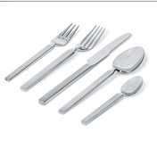 Zestaw sztućców Alessi Dry 4180S30 dla 6 osób, 30 elementów, stal nierdzewna