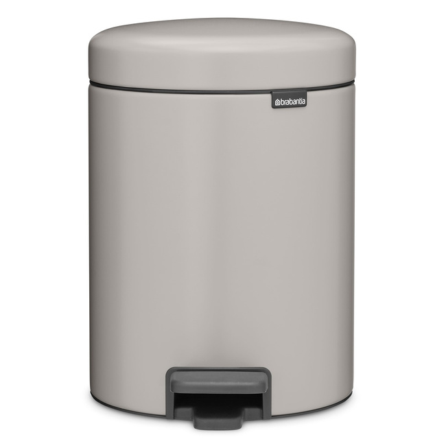 Kosz pedałowy Brabantia NewIcon 5 l, Soft Grey