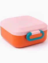 Lunchbox z przegródkami dla dzieci Rikko Poppy Flamingo - Amuse