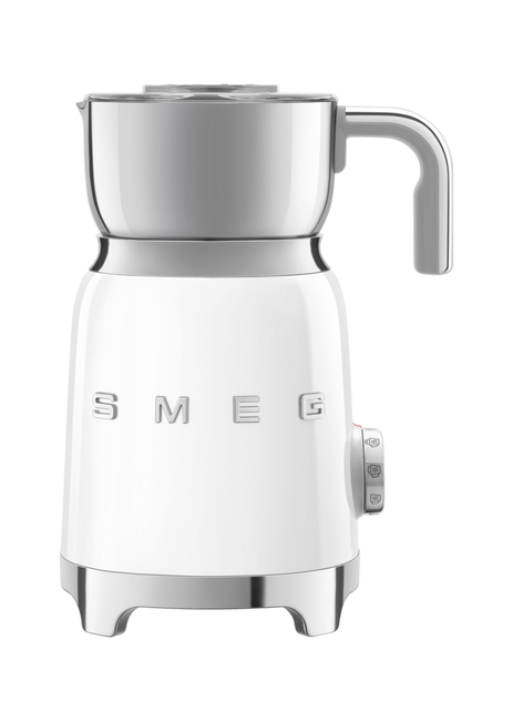 Smeg - Spieniacz do mleka, biały 50's Style MFF11WHEU Biały