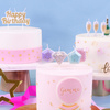 Pme Dekoracyjna Świeczka Happy Birthday 10 x 5 cm