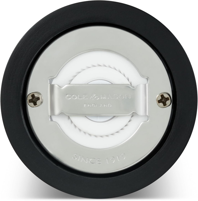 Młynek do soli Hoxton czarny mat 10,4 cm - Cole&Mason