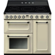 Smeg - Kuchnia Wolnost., 90cm, Victoria, Krem. Victoria Tr93Ip2 Kremowy.