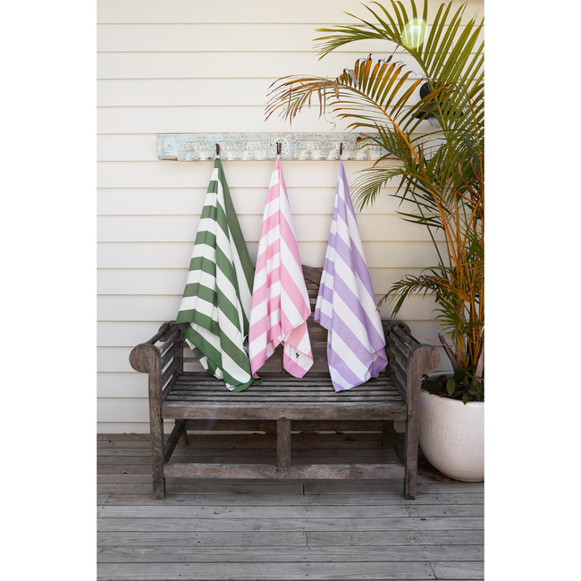 Ręcznik plażowy szybkoschnący Cayman Olive 200 x 90 cm Dock & Bay