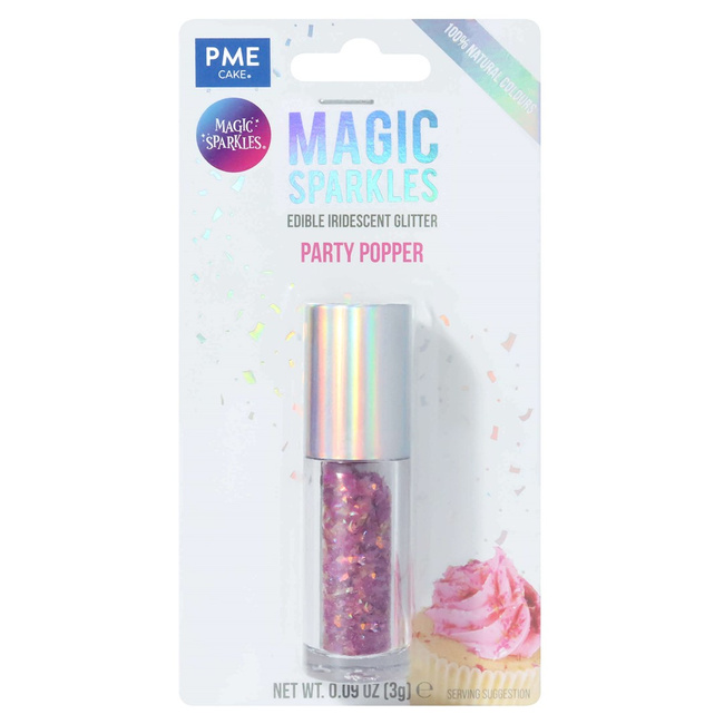 Pme Jadalny Opalizujący Brokat Party Popper 3 G