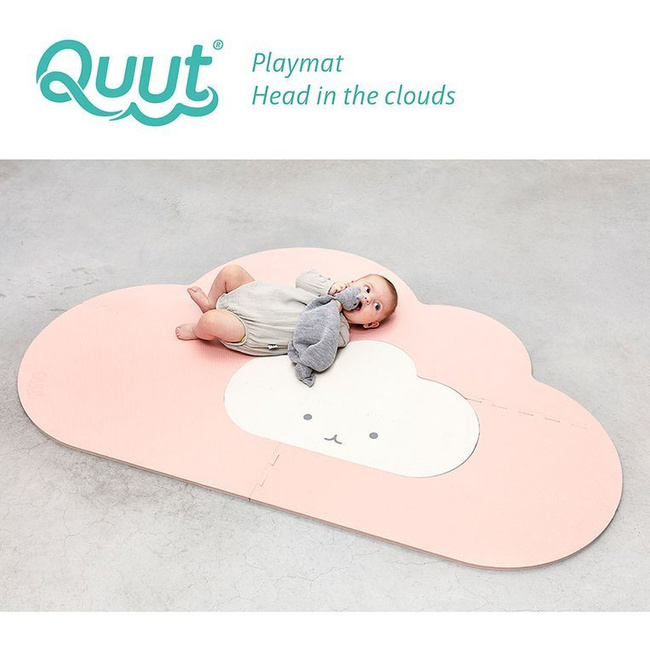 Mata do zabawy piankowa podłogowa Chmurka Playmat Blush Rose - Quut