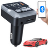 Extralink Smart Life | Transmiter Fm do samochodu z funkcją ładowania | 2x Usb-a, karta Sd