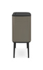 Kosz do segregacji Brabantia Bo Touch Bin 3 x 11 l, Platinum