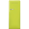 Smeg - Chłodziarko-zamrażarka wolnostojąca FAB28RLI6 50'S STYLE - limonkowy