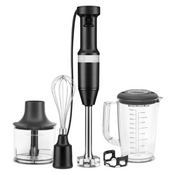 Blender Ręczny z Akcesoriami Kitchenaid 5KHBV83EBM  Czarny Mat