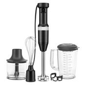 Blender ręczny z akcesoriami KitchenAid 5KHBV83EBM czarny mat