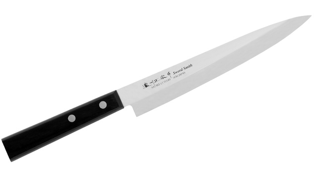 Satake Mv Pakka Nóż Sashimi Yanagiba 20,5 Cm - Profesjonalny Nóż Japoński Do Sushi I Sashimi