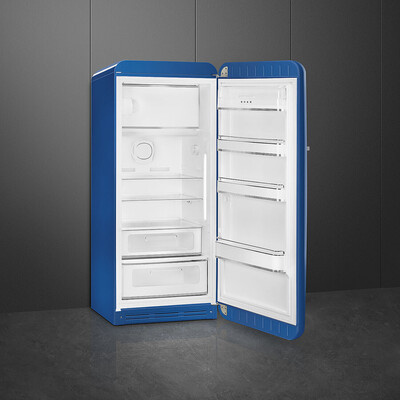 Smeg - Chłodziarko-zamrażarka wolnostojąca FAB28RBE6 50'S STYLE - niebieski