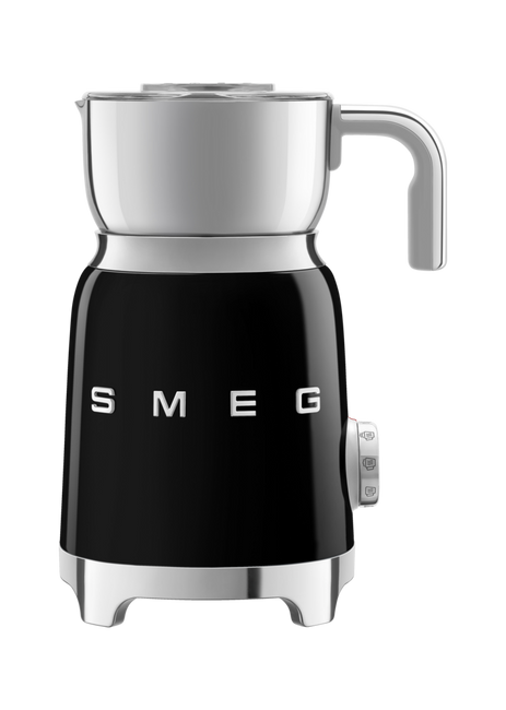 Smeg - Spieniacz do mleka, czarny Mff11bleu 50's Style