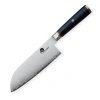 Nóż Santoku Dellinger Okami 3 Layers AUS10 18 cm, matowe ostrze San Mai