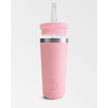 Termiczny kubek ze słomką Chillys | 500ml | Pastelowy róż Original - Chillys Bottles