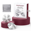 Srebrne osłonki na brodawki Momcozy 999 Silver, 55 mm, 2 szt.