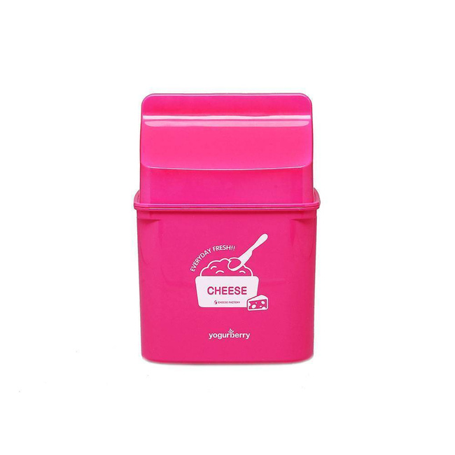 Serowary do wyrobu sera YogurBerry - różowe
