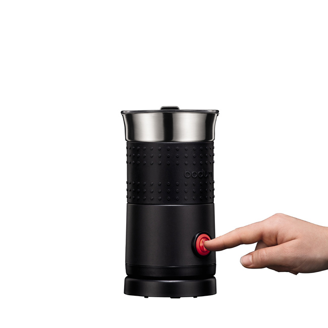 Elektryczny spieniacz do mleka Bodum Bistro, 300 ml, czarny