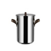Garnek do szparagów Alessi Edo PU309 z koszem, stal nierdzewna, 4 l
