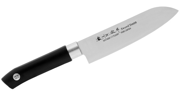 Satake Sword Smith Nóż Mini Santoku 15cm - Satake