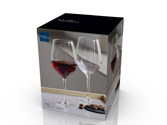 Kieliszki do czerwonego wina 500 ml Juvel 4 sztuki 916255