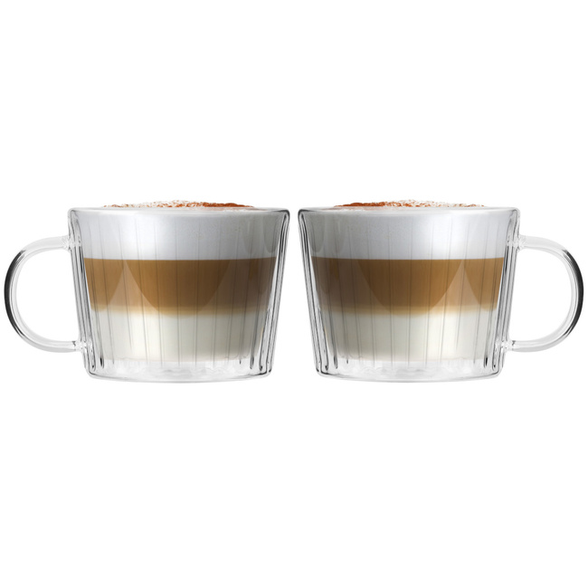 Komplet 2 Filiżanek Z Podwójną Ścianką 250 Ml Livio Duo 1647