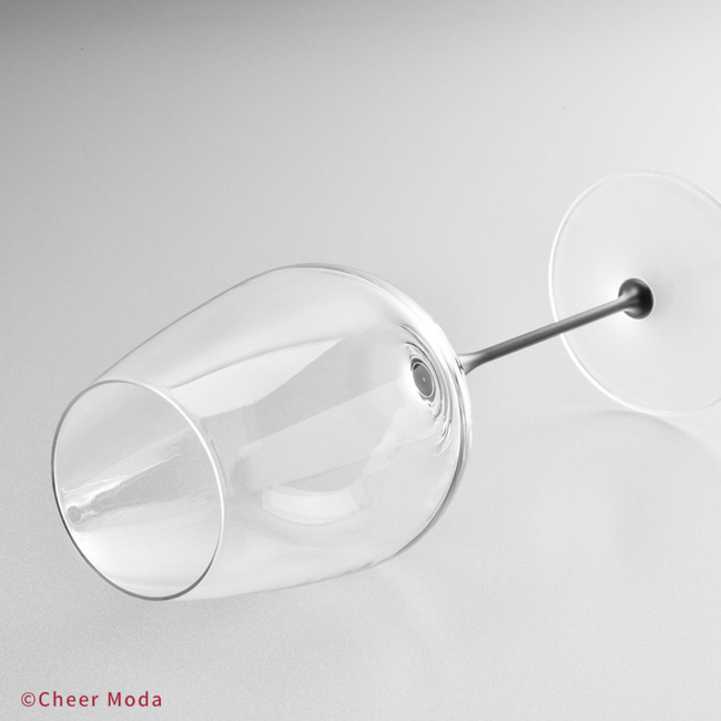 Kieliszek Do Wina Lava Glass Czarny