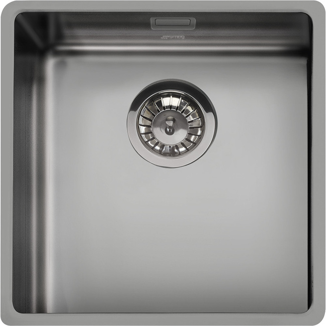 Smeg - Zlewozmywak ze stali nierdzewnej VSTR40DKX - Stainless Steel