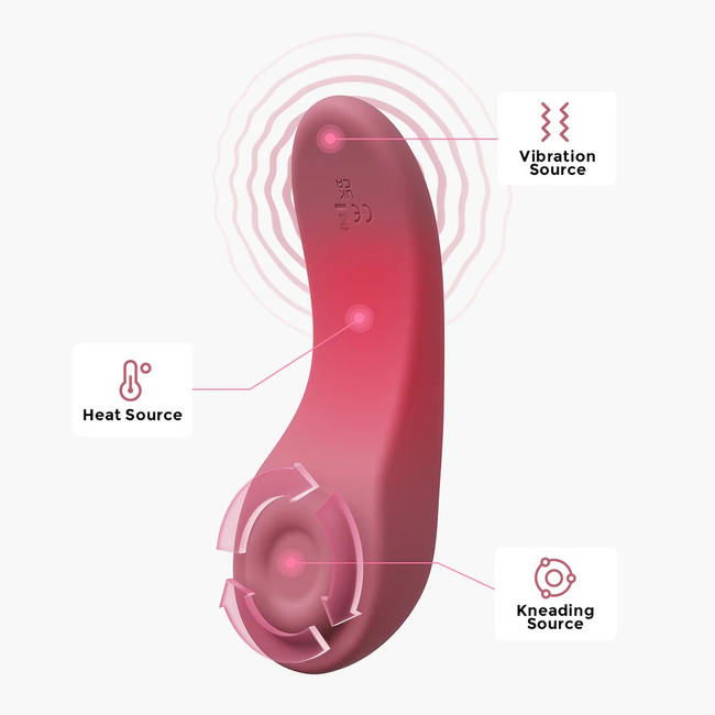 Masażer laktacyjny Momcozy LM02 z podgrzewaniem, ugniataniem i wibracjami