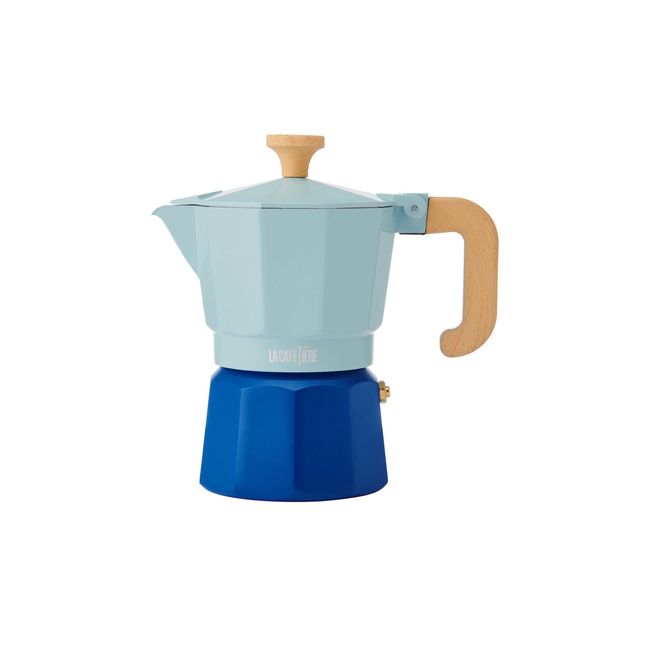 Kawiarka Włoska Venice 3 Cup - Sky Blue La Cafetière
