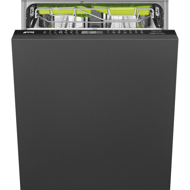 Smeg - Zmywarka do naczyń, 60 cm Universal St354Bql Czarny (panel sterowania)