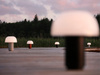 Lampa bezprzewodowa Zone Denmark Harvest Moon 22 cm, szara