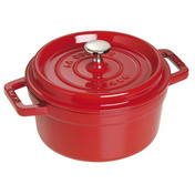 La Cocotte Garnek Żeliwny Okrągły 2.2 Ltr, Czerwony - Staub