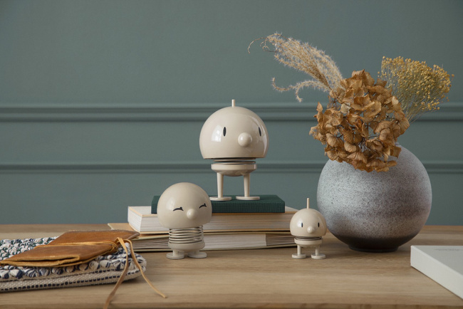 Figurka Hoptimist Bimble M latte 9,5 cm dekoracja biurkowa Abs