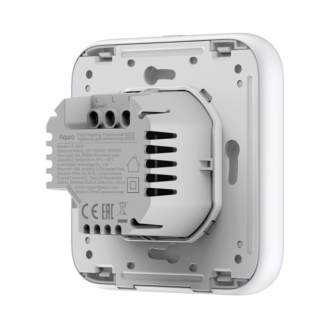 Termostat do ogrzewania podłogowego Aqara W500, Thread i Zigbee, Matter