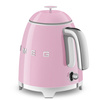 Smeg - Czajnik Mini, Pastelowy Róż 50's Style Klf05Pkeu Pastelowy Róż