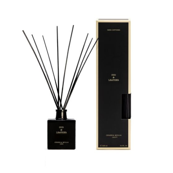 Dyfuzor Premium Reed 100M Oud And Leather - Cereria Molla