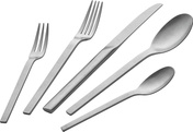 Zestaw sztućców Zwilling Minimale 60 elementów, matowy srebrny