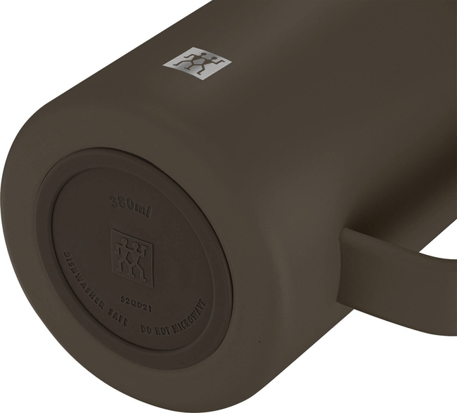 Thermo Plus Kubek termiczny z uchwytem - 380ml, brązowy - Zwilling