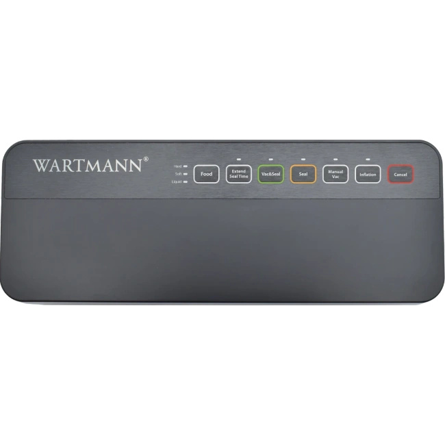 Zgrzewarka próżniowa Wartmann WM-2509 VC w zestawie z rolkami folii i workami 20x30 cm