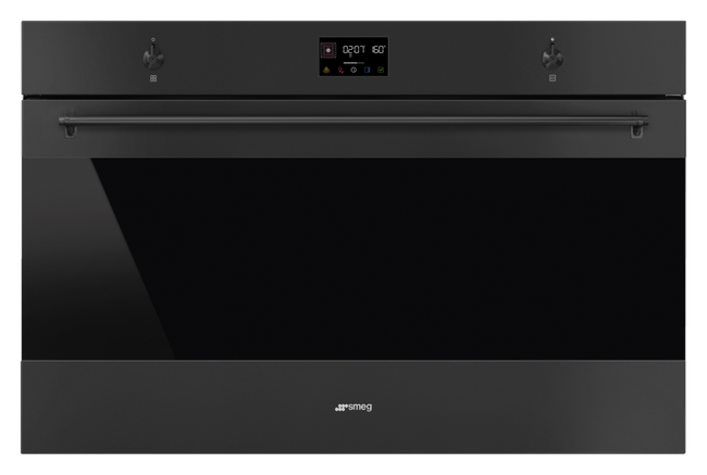 Smeg - Piekarnik, 90 cm, Classica, SFP9302TN CLASSICA - czarny mat