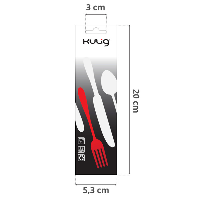 Łyżka obiadowa Capri 3 sztuki zawieszka 0559 - Kulig