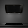 Smeg - Okap kuchenny, 90 cm, Linea, czarny LINEA KV194B3 Czarny